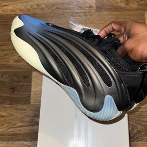 Adidas Men's Black and White Athletic Shoes